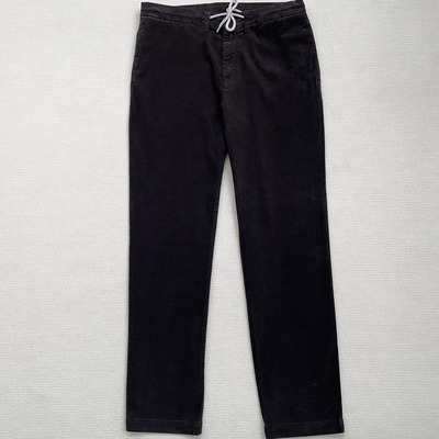 聚鹏名品Panicale深咖色灯芯绒长裤男士抽绳百搭休闲裤高级百搭