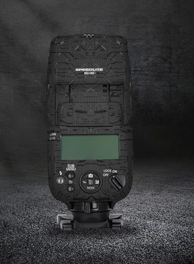 漫步驴适用于佳能闪光灯SPEEDLITE EL-10保护贴膜 el10彩色贴纸3M
