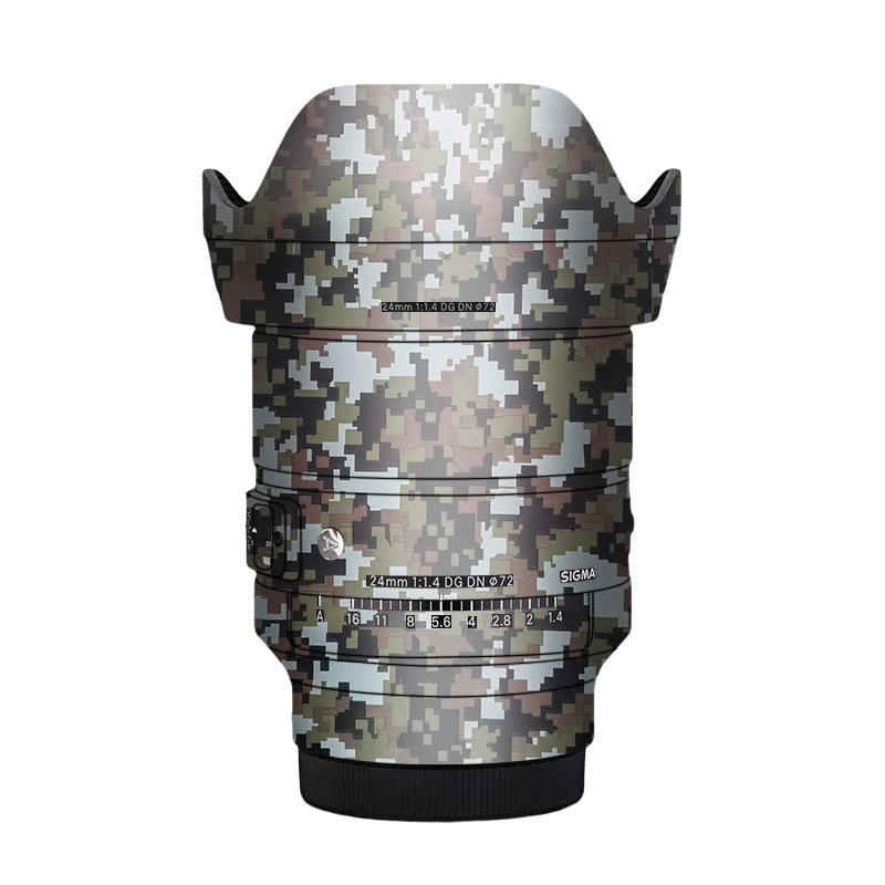 漫步驴适用于适马24mmf1.4 dg dn镜头保护贴膜索尼口镜头贴纸皮肤