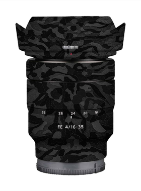 漫步驴适用于索尼FE16-35F4_ZA镜头保护贴膜无痕彩色贴纸贴皮膜