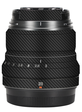 漫步驴适用于富士XF35F2全包镜头磨砂保护贴膜改色膜无痕贴纸贴皮