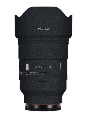 漫步驴适用于唯卓仕索尼E口501.4Pro镜头磨砂保护膜 AF50f1.4贴纸