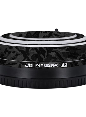 漫步驴适用于唯卓仕索尼口AF28F4.5镜头全包皮肤保护贴膜彩色贴纸