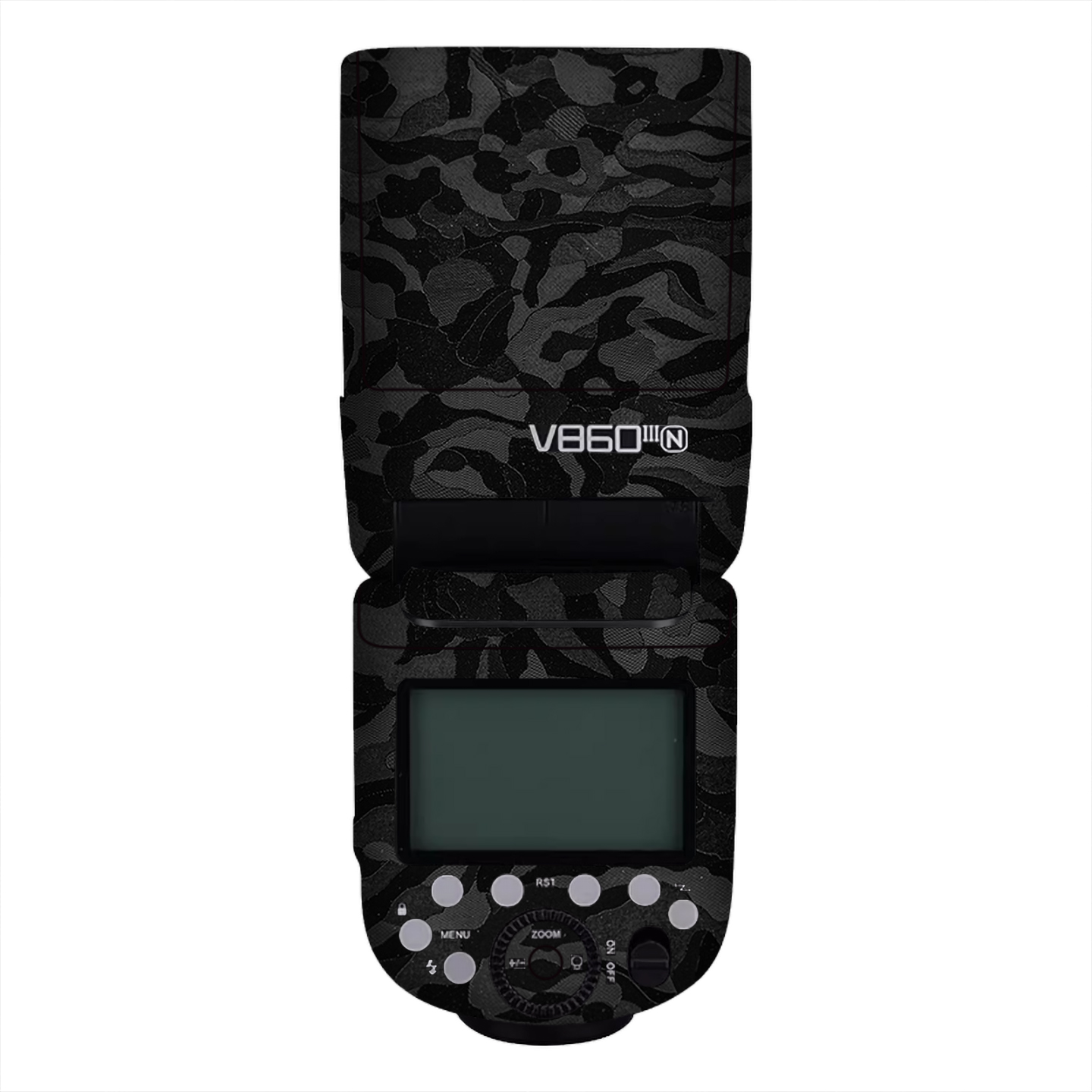 漫步驴闪光灯贴改色膜