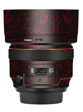 漫步驴适用于佳能EF50 f1.2L保护贴膜501.2贴纸无痕背胶全包3M纸