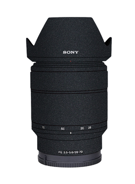 漫步驴适用于索尼FE28-70F3.5-5.6镜头保护贴膜2870贴纸彩色贴皮