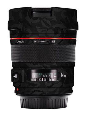 漫步驴适用于 佳能EF14F2.8L二代镜头卡通贴纸 14f2.8二代贴纸3M