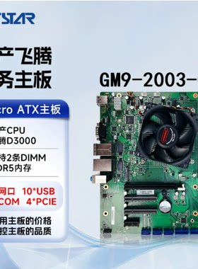 GITSTAR飞腾D3000八核台式主板