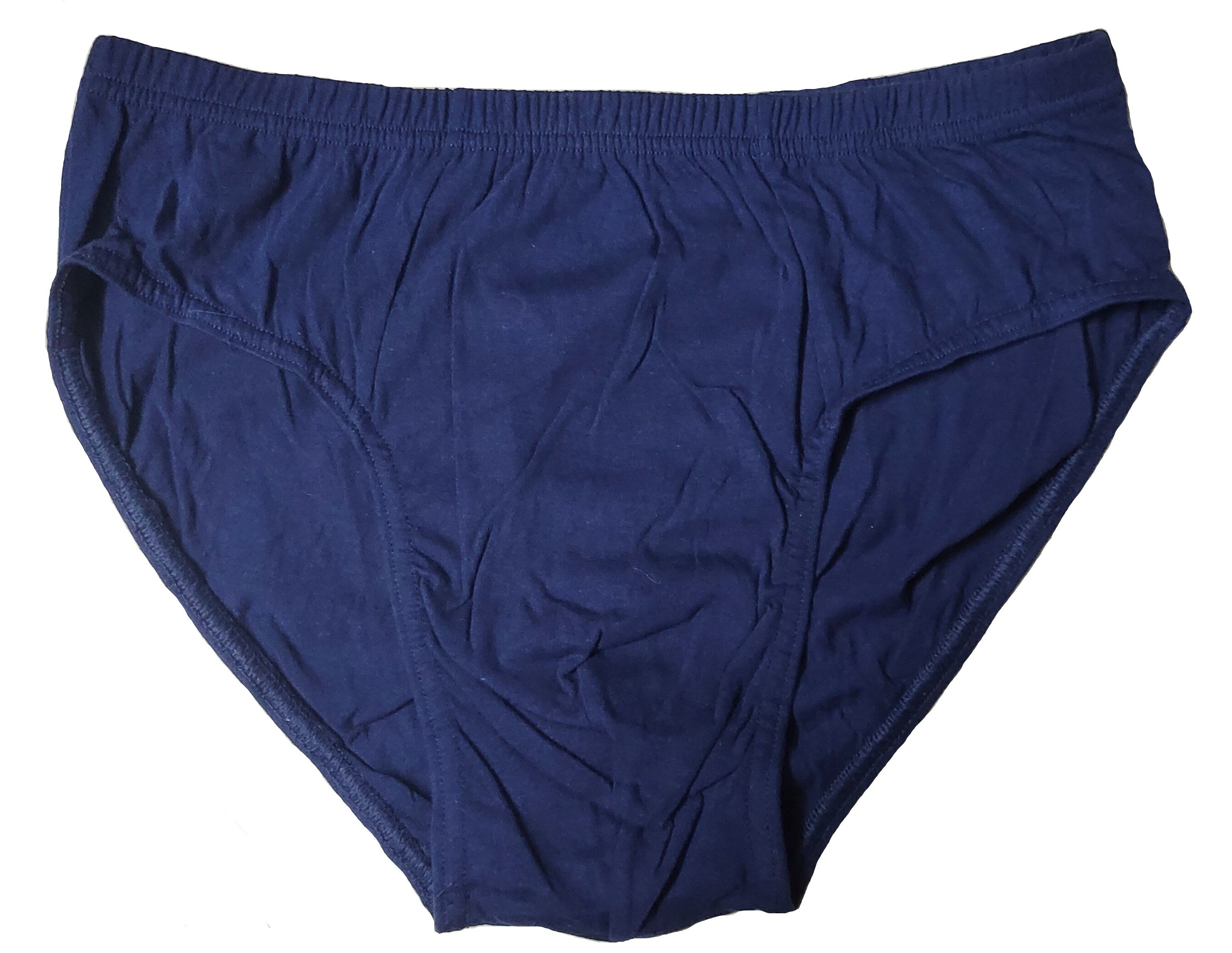 外贸p m-xxl码男士深蓝色全棉包腰中高腰三角内裤短裤