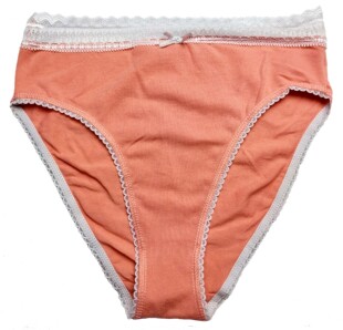 哟呼！primark 5-8岁女童粉红蕾丝高腰全棉三角内裤短裤