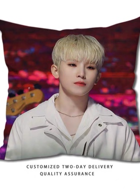 Woozi李知勋抱枕kpop周边十七同款靠枕头床头沙发克拉应援diy靠垫