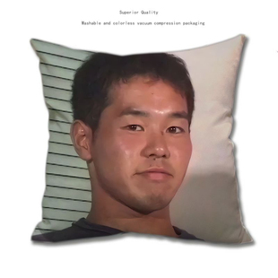 杰哥不要啊我超勇 周边抱枕定制枕头靠垫 野兽先辈哲学香蕉君同款