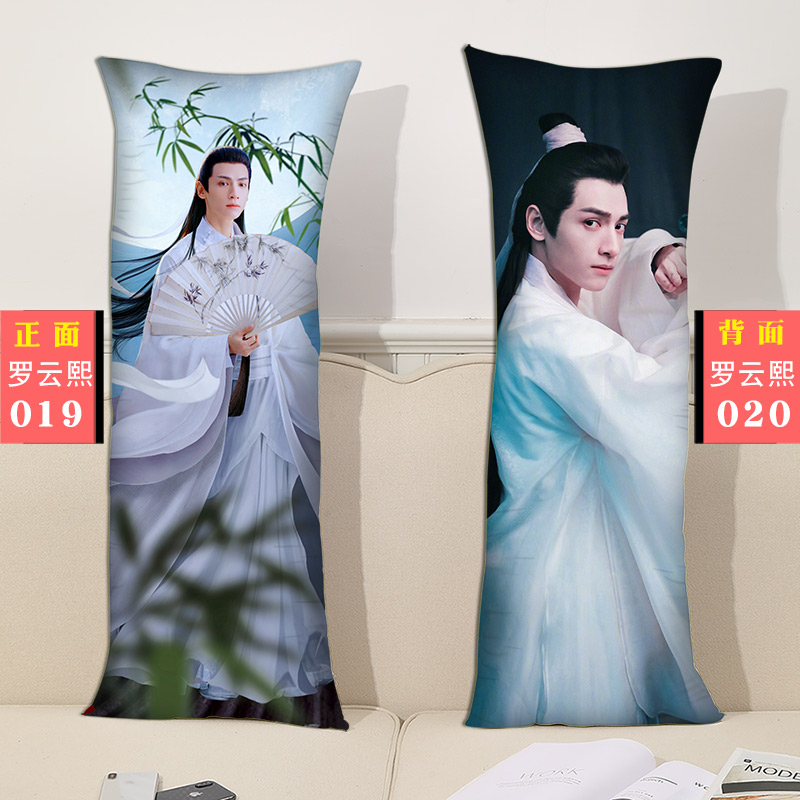 罗云熙直播图片生日礼物抱枕定制