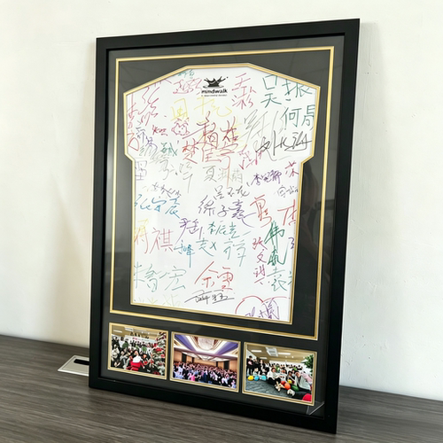 实木球衣收藏展示裱框