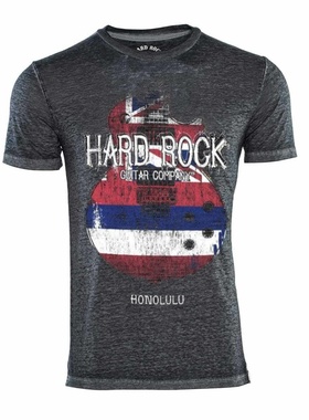 新款硬石摇滚T恤HONOLULU火奴鲁鲁