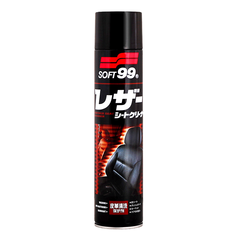 SOFT99皮革清洗保护剂 去污剂 汽车内饰清洁剂