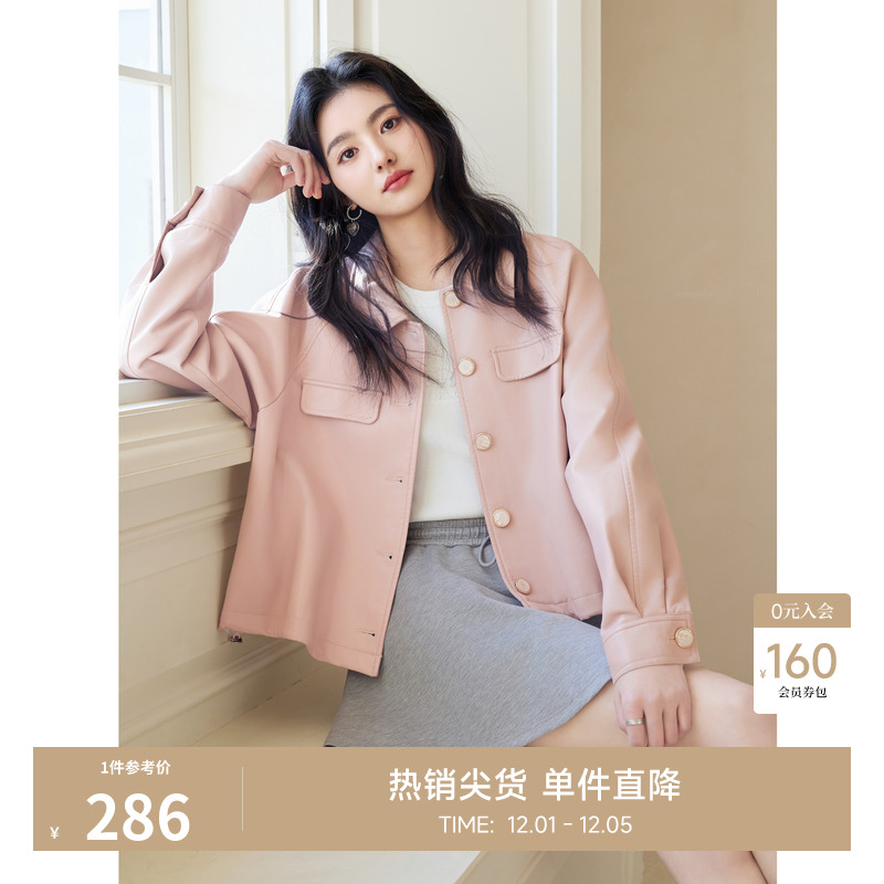 国风印花雪纺料 飘逸荷叶边领 百搭直身版型