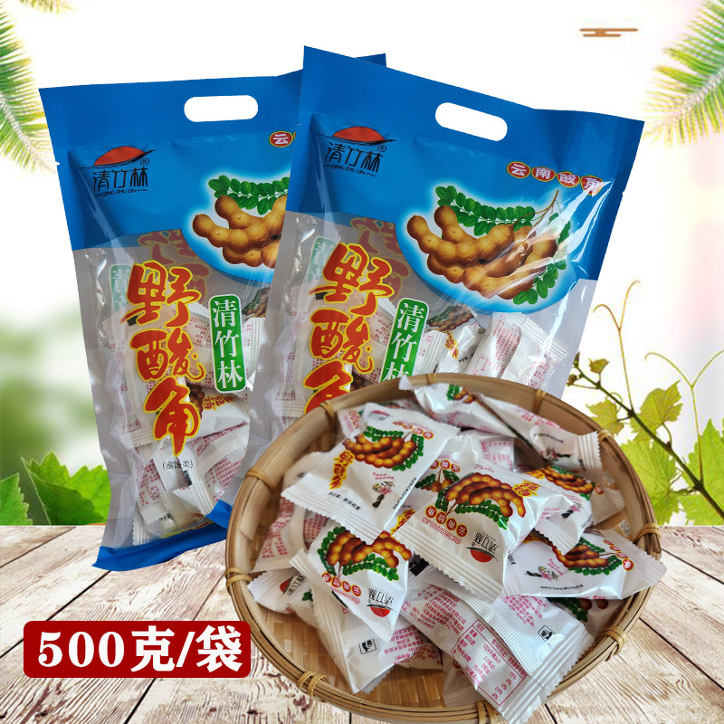 酸角云南特产罗望子酸角糕糖酸甜角果糕8090后老式怀旧休闲小零食