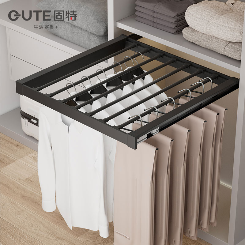 固特衣柜内多功能抽拉家用裤架