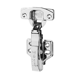 固特铰链304不锈钢阻尼液压缓冲弹簧飞机合页橱柜衣柜门五金配件