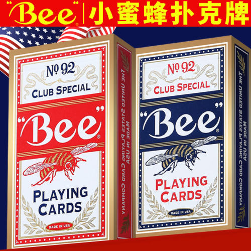 小蜜蜂扑克牌美国进口Bee纸牌