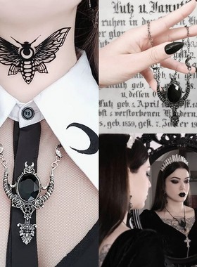 RESTYLE暗黑哥特亚文化项链