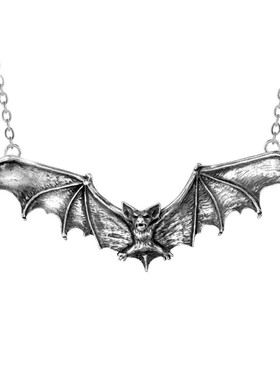 Alchemy Gothic P121 GOTHIC BAT 暗黑哥特复古做旧展翅蝙蝠项链