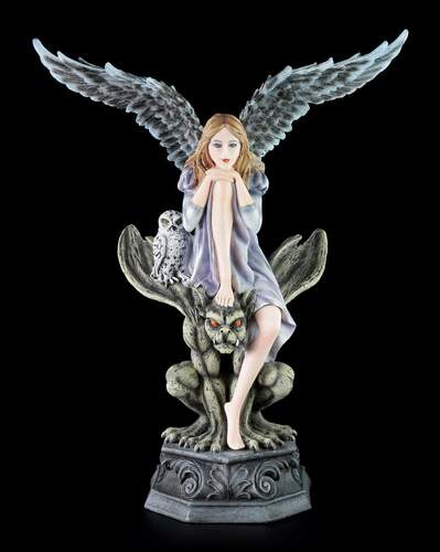 angelwith天使树脂石像鬼