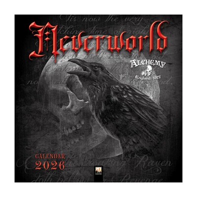Alchemy CAL26BW NEVERWORLD “永世之境”黑白版 2026 年挂历