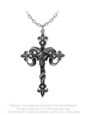 英国A牌巴风特十字架项链