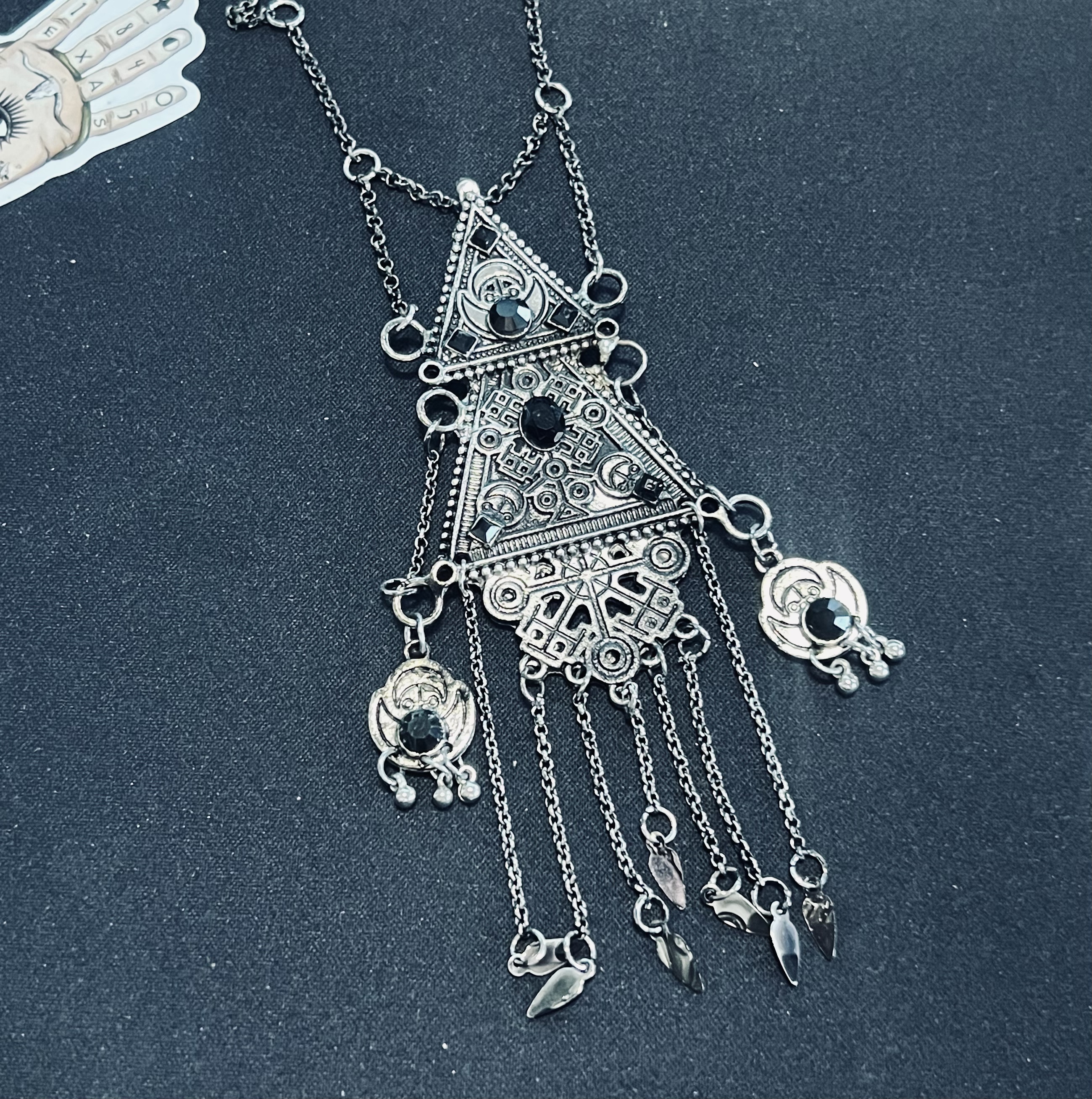 RESTYLE吉普赛民谣暗黑哥特项链