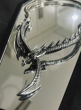 Alchemy Gothic P829 Dragon's Lure龙的诱惑哥特飞龙中世纪项链