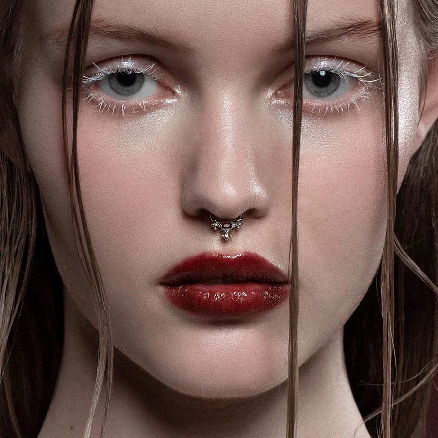 英国Regalrose中世纪十字架鼻环