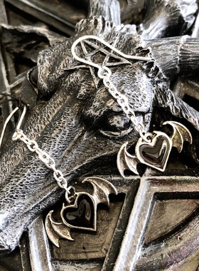 Alchemy Gothic E443 Blacksoul droppers黑灵哥特摇滚耳环