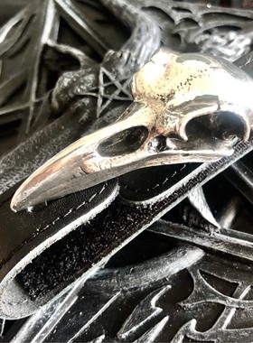 英国Alchemy乌鸦蒸汽朋克腕带