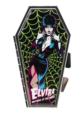 现货KREEPSVILLE 666暗黑哥特怪诞Elvira Neon吸血鬼棺材随身镜