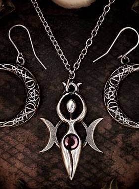 英国A牌死亡女神水晶项链