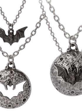Alchemy英国A牌P977 Luna Roost月之栖暗黑哥特亚文化蝙蝠项链
