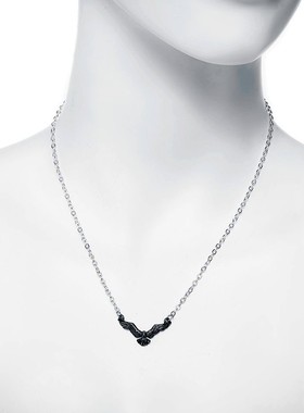 Alchemy Gothic P876 Ravenett哥特渡鸦摇滚朋克复古暗黑项链