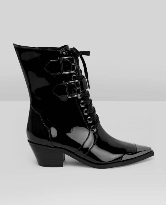 KILLSTAR黑夜原罪中跟黑短靴