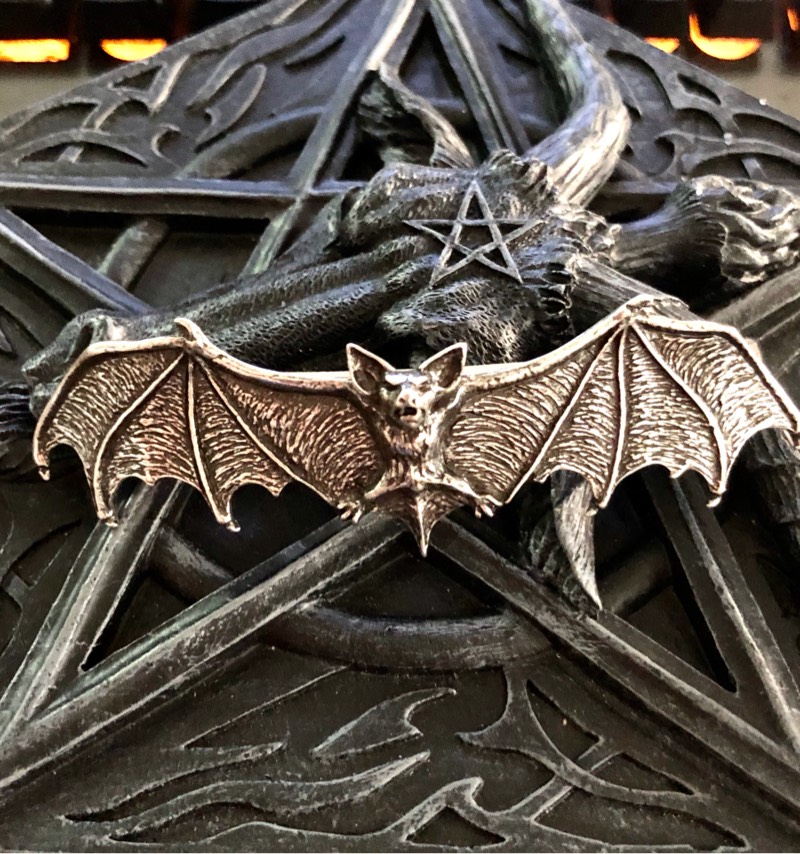 alchemy黑暗蝙蝠哥特复古发夹