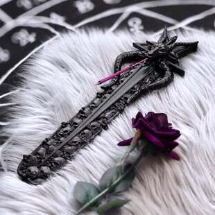 KILLSTAR暗黑哥特Dark Prince巴风特五芒星骷髅树脂香插托亚文化