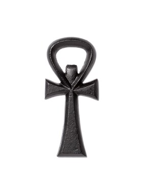 Alchemy Gothic SBO5 ANKH BOTTLE OPENER黑色十字架造型开瓶器