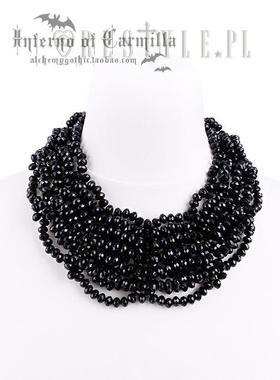 RESTYLE暗黑哥特串珠颈链