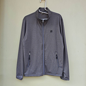 针织外套 立领开衫 弹力速干休闲外套 春秋薄款 男士