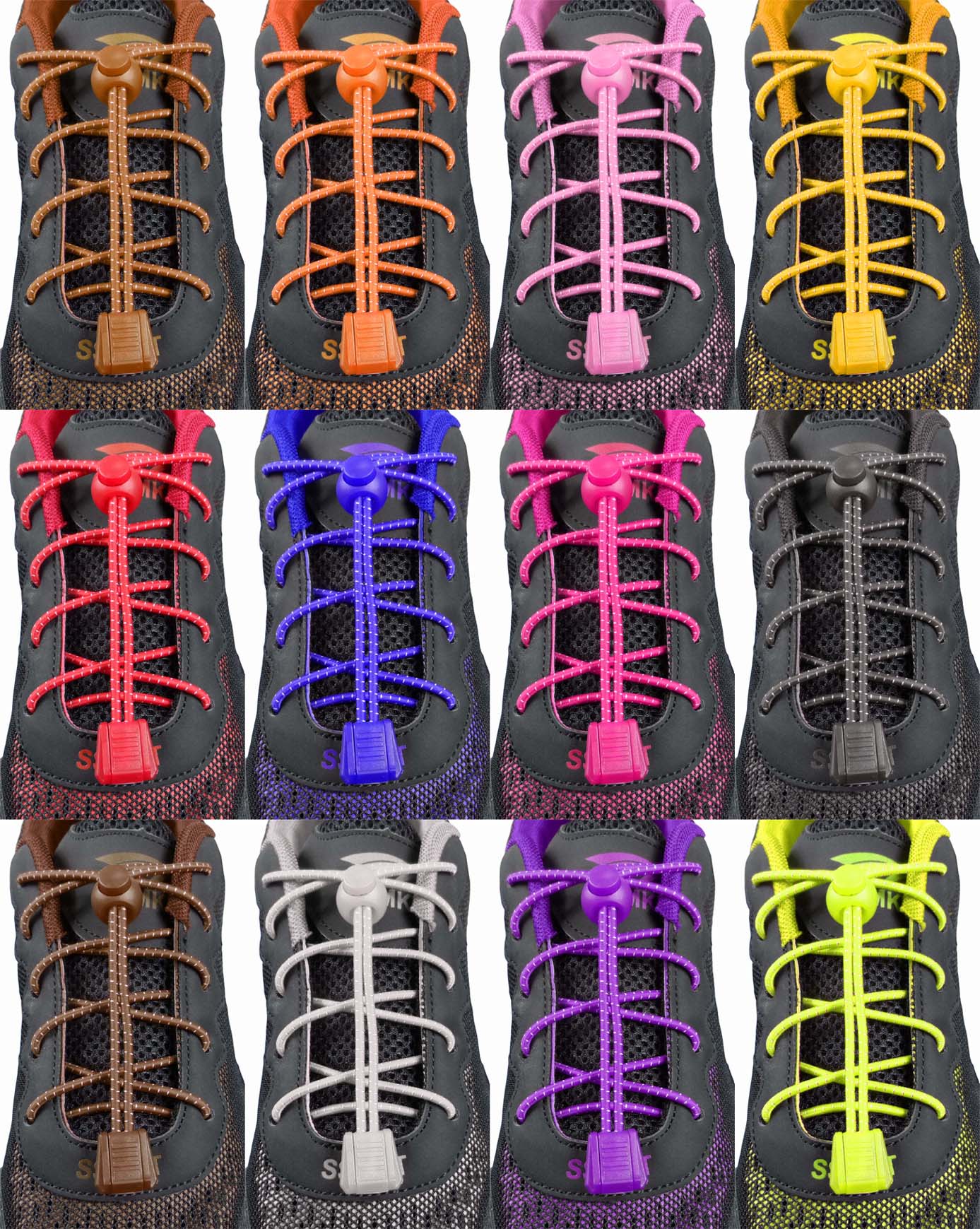 弹力鞋带大人儿童小孩免系鞋带懒人鞋带防滑鞋带包邮