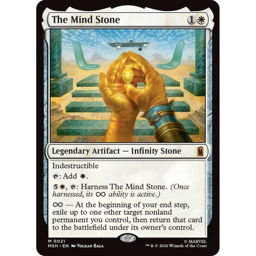 MSH 21 心灵宝石 The Mind Stone  万智牌 闪 M