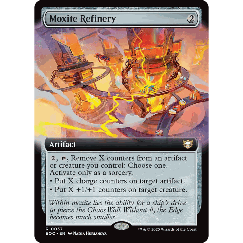 EOC 37 玛珂矿精炼炉 Moxite Refinery 万智牌 闪 R 扩画