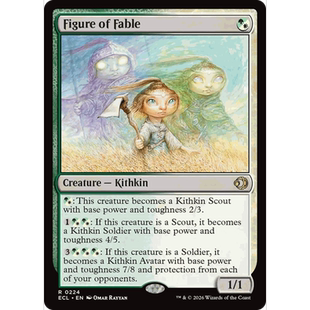 ECL 224 寓怀斯人 Figure of Fable 万智牌闪R