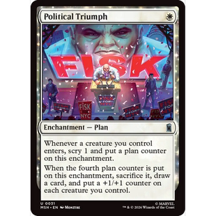 MSH 31 政治胜利 Political Triumph 万智牌 闪 U